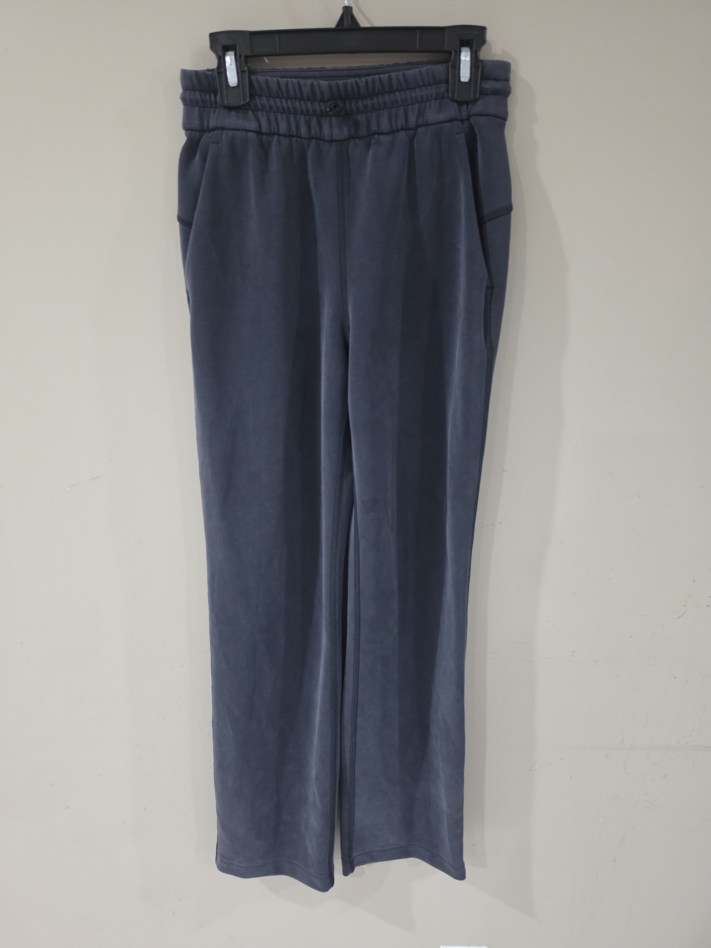 Lululemon Softstreme High Rise Straight Leg Pants Charcoal Gray Size 0